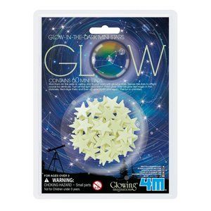 4M Glow In The Dark Mini Stars